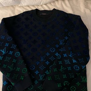 LV Monogram sweater medium